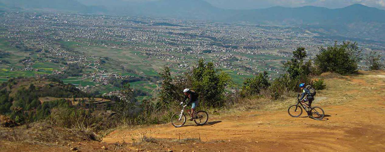Kathmandu Valley rim Biking Tour