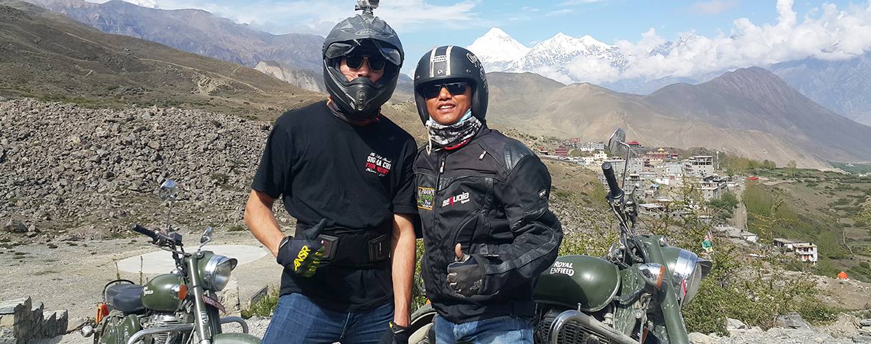 Royal Enfield tours in Nepal