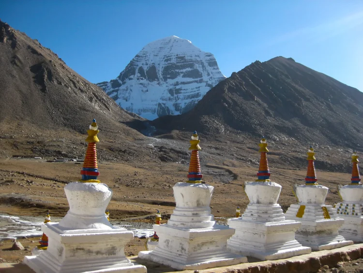 North Face of Mount Kailash seen from the Kailash Upper Humla Circuit Trek route