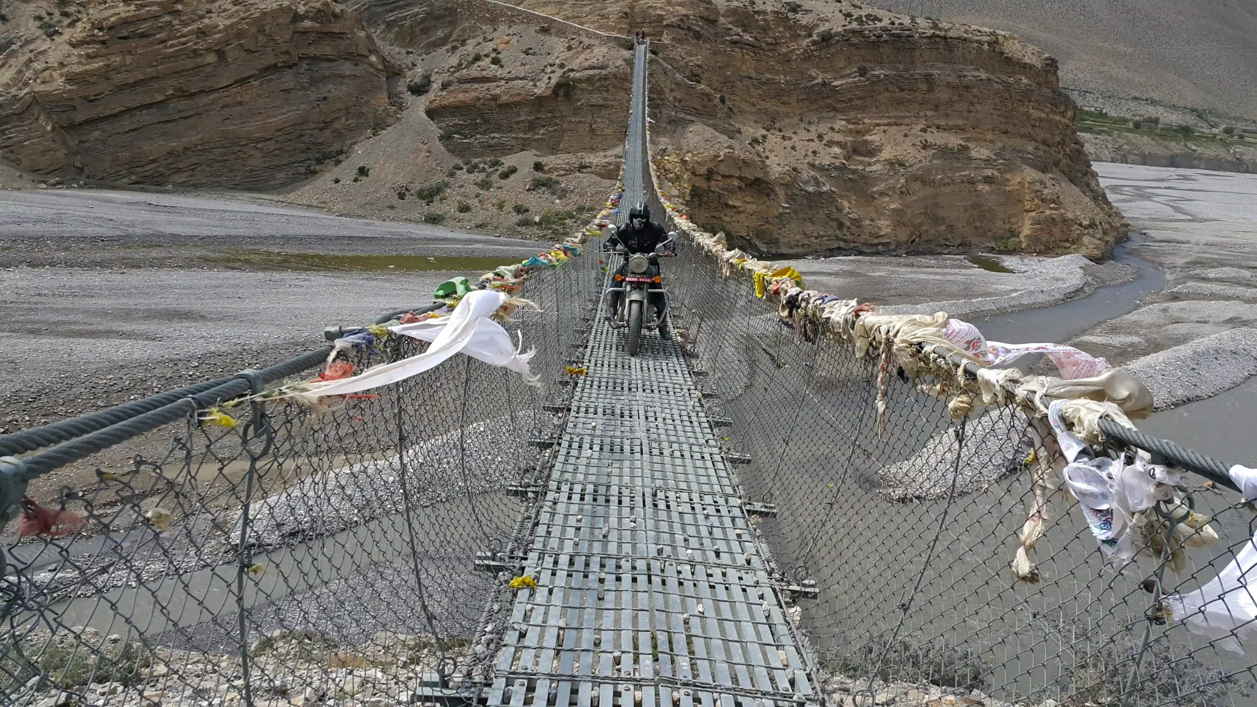 upper mustang motorbike ride