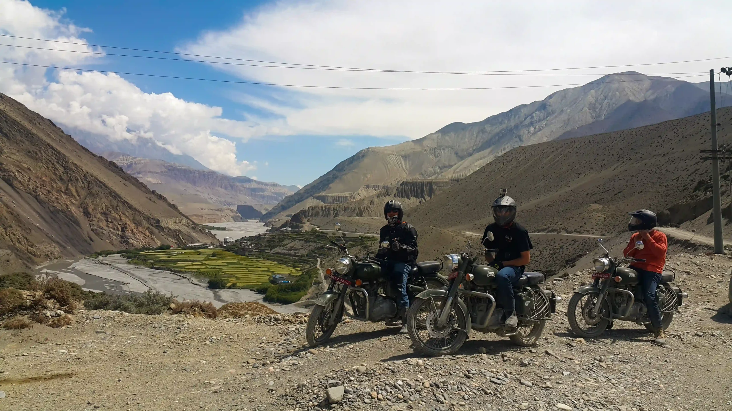upper mustang motorbike tour