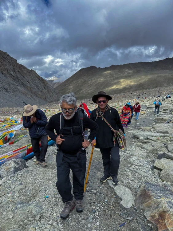 Kailash Kora trekking route during Saga Dawa