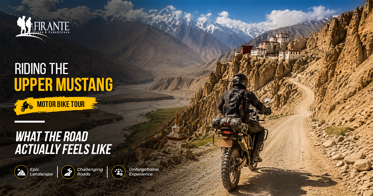 Upper Mustang Motorbike Tour