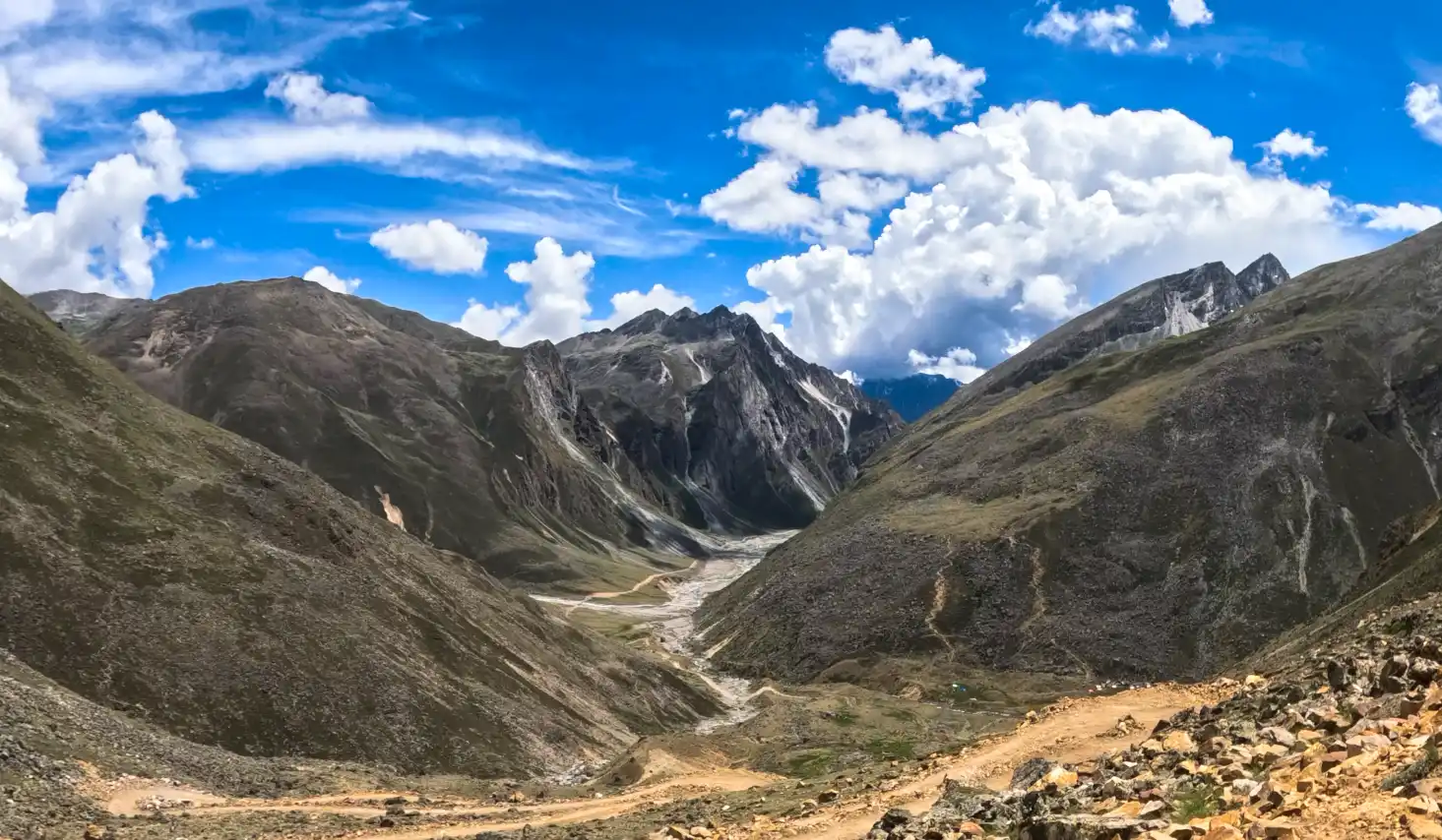 Tsongsa in Limi Valley on the Humla Limi Valley motorcycle tour